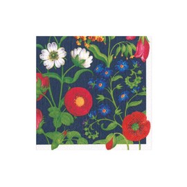 Caspari Cloisters Garden Paper Cocktail Napkins in Navy - 20 Per Package - 2 Packages