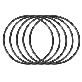 sourcingmap Nitrile Rubber O-Rings 100mm OD 93mm ID 3.5mm Width, Metric Sealing Gasket, Pack of 5