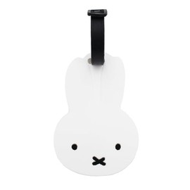 Miffy Die Cut Luggage Tag B100 Face White
