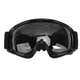 Sports Safety Goggles Dirt Bike Goggles Kids Motorcycle Goggles Kids Ski Goggles Motocross Goggles ATV Goggles - 100% UV Protection (Black)