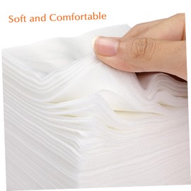 Healvian 200PCS Makeup Remover Cotton Pad Non-Woven Nail Cleaning Pads Nail Wipe Pads Effective Skin Care Cleaning Wipe Gauze Ideal for Facial Cleansing