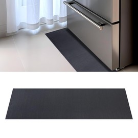 37.4x8.5in Refrigerator Spill Mat, Anti-Slip Under Refrigerator Floor Protector Tray Drip and Leak Catcher Mat with Rubber Backing for Mini Fridge Washing Machine Wine Cabinet Dryer