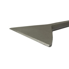 Champion Chisel, 18-Inch Long, 4-Inch Wide Jumbo SPLINE SHANK Flat Chisel, Double Beveled Working Edge