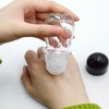 PurYupearl 50 ML Red Deodorant Roller Bottle Empty,Glass Roller Bottles