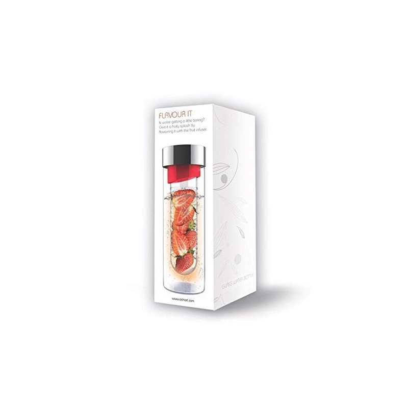 Asobu Drinkware Flavour It blue/silver 16OZ / 480ML