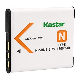 Kastar Battery for Sony NP-BN1 NPBN1 BC-CSN and Cyber-Shot DSC-QX10, DSC-QX30, DSC-QX100, DSC-TF1, DSC-TX10, DSC-TX20, DSC-TX30, DSC-W530, DSC-W570, DSC-W650, DSC-W800, DSC-W830 Digital Camera + More