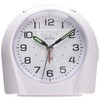 Acctim Europa Analogue Alarm Clock Non Ticking Sweep Quartz Luminous