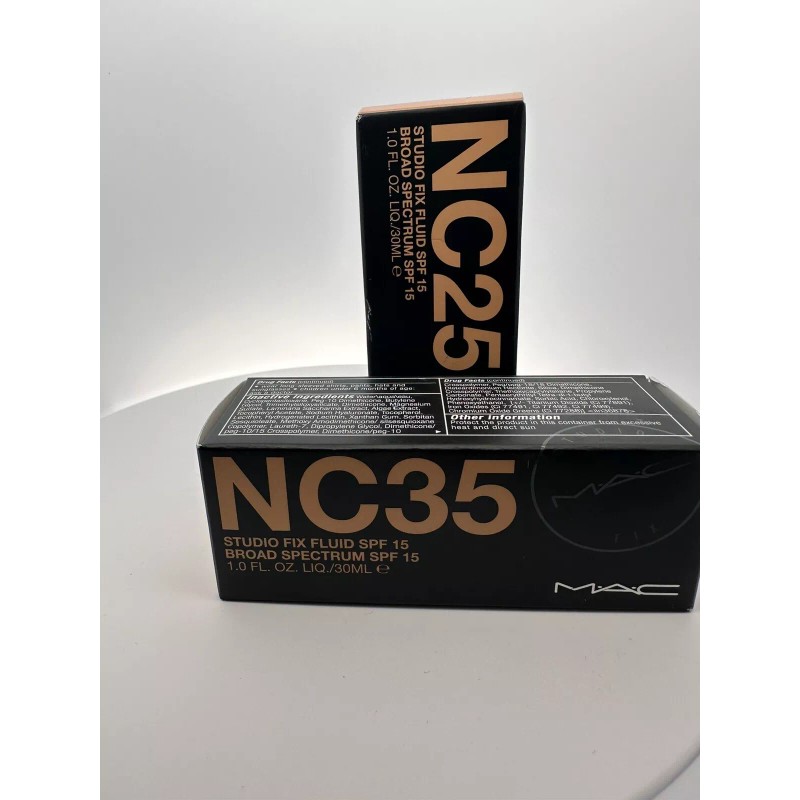 M·A·C MAC Studio Fix Foundation SPF15 NEW in Box Shade