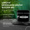 loroya® LED/UV Builder Gel Boost Thick Clear 50 g Builder