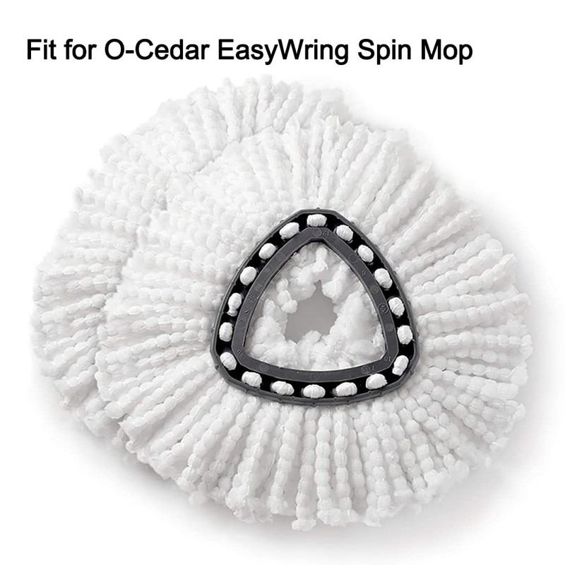 CINNOR 6 Pack Fit O-Cedar Easy Wring Spin Mop Replacement