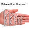HXJDAM Split Pin Spring Pin 3 x 70 mm Splint