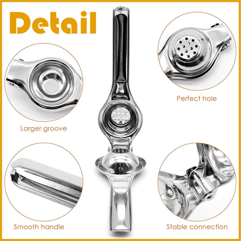 DERJDISF Manual Fruit Press - Premium GIO Juicer & Lemon