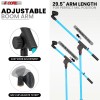 5Core Microphone Stand 360° Rotating Mic Clip Boom Arm Foldable