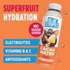 Blue Stripes Cacao Water - Cold Pressed Superfruit Hydration with