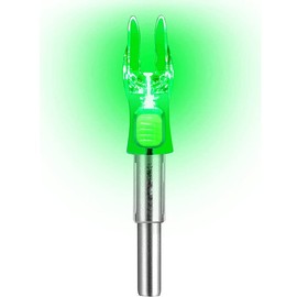 JIANZD Archery Lighted Nocks for Arrows with .244"/ 6.2mm Inside Diameter 6Pcs Green