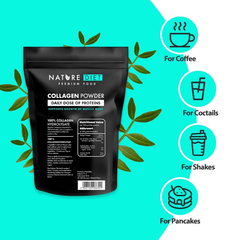Nature Diet - Collagen Powder 600 g | Hydrolysate |