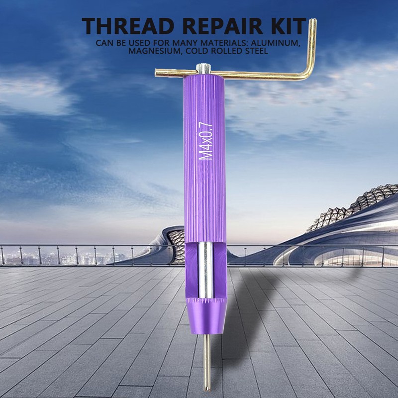 M4*0.7 Screw Threaded Inserts Repair Tool Set Wire Insert Installation