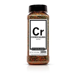 Spiceology - Chimichurri - Use On: Pork, Fish, Vegetables, Chicken, Steak - BBQ Rub - Spices and Seasonings - 16 oz