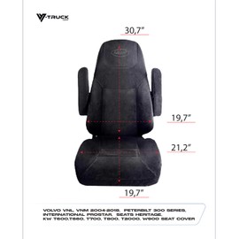 V-Truck Corp SEAT Cover for Volvo VNL OEM Stock SEAT 2004-2018 Year Models