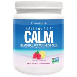 Natural Vitality Calm Magnesium Citrate Mineral Powder - 20 oz