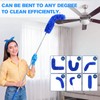Yiyiring 8 Pcs Microfiber Duster Kit with 83 in Extension