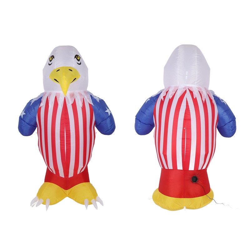 Inflatable Eagle Patriotic Independence Day Decor IP44 Waterproof Blow Up