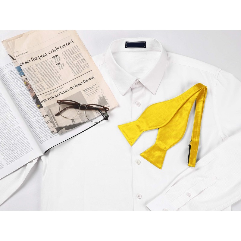 Allegra K Bowtie, Bowtie, Ribbon, Formal, Wedding, School Entrance Ceremony,