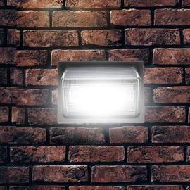 LEDONE LED Wall Pack Light with Dusk to Dawn Photocell, Multi-Wattage 20W/25W/40W/60W, 5000K Daylight, IP65 Waterproof LED Wall Mount Outdoor Security Lighting, 120-277Vac, ETL DLC Listed, 1PK