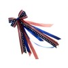 Ribbon Streamer Ponytail Holder Collection (Alligator Clip, Patriotic American Flag)