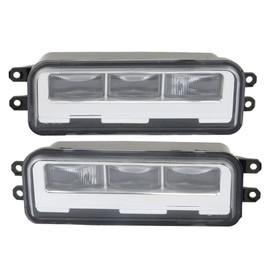 Silscvtt 1 Pair Front Bumper Fog Lights Assembly Replacement for Toyota Tundra 2022-2024 Left and Right Side 81210-0C050