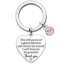 SDOFY Thank You Gifts for Mentor Keyring Gifts for Teacher Nurse Thank You Gift for Women