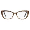 Dolce & Gabbana DG3360-3163 Eyeglass Frame LEO BROWN/BLACK w/DEMO LENS