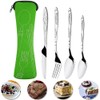 Portable Cutlery, Cutlery Kit Travel Cutlery Set Camping Cutlery Comfortable