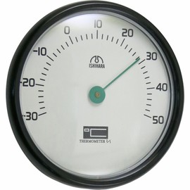 Ishihara Thermometer Manufacturing No.20 100mm Round Thermometer Bimetal 107