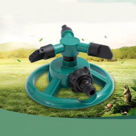 Dusenly Green Water Sprinkler for Lawn 360 Degree Rotating Lawn Sprinkler for Yard Large Area Yard Sprinklers