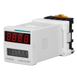 Delay Time Relay 0.1S to 99h Two Group Cycle Type Digital Precision Programmable LED Display for Automated Control 220V