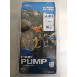 Tolal Pond Total Pond 330 GPH Pond Pump 3/4"Tubing Medium Pond 330GPH