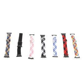 7 Packs Replacement Nylon Watch Band Elastic Braided Sport Watch Bands for Galaxy Fit 3