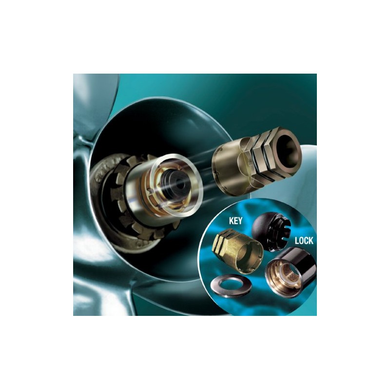McGard 74040 Marine Propeller Lock Set (M18 x 1.5 Thread