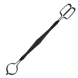 Rocky Mountain Goods Firewood Tongs - Reinforced Wrought Iron for Extra Strength - 26” - Log Grabber for up 12” Thick logs - Log - Rust Resistant Finish Fireplace Tongs for Indoor/Outdoor (1)