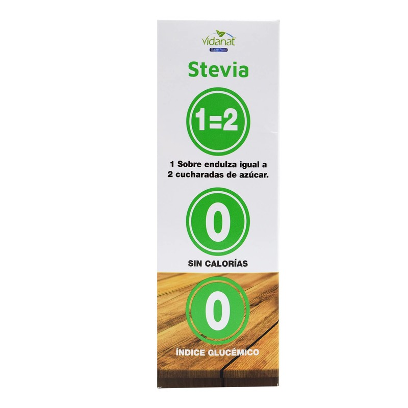 Endulzante Stevia 100 SOB 1G. Vidanat