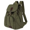 Qyoubi Canvas Fashion Backpacks Casual Outdoor Shopping School Rucksack Multipurpose