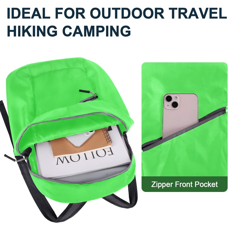 Beaface Ultra Lightweight Backpack Foldable, Waterproof Foldable Rucksack for Outdoor