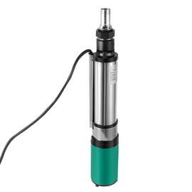 OCASAMI Deep Well Submersible Pump, Solar Well Pump Submersible Well Pump Water Well Drilling Equipment Deep Bore Well Water Pump Stainless Steel Screw Pump Centrifugal Water Pump