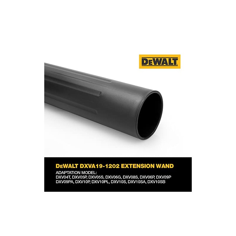 DeWalt DXVA19-1202 Extension Wand 1-7/8", Fit for DXV04T DXV05P DXV05S