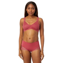 SPANX Bra-Llelujah! Lightly Lined Bralette - Bralette for Women - Pullover Style - All-Hosiery Smoothing Back Winter Rose SM One Size