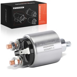A-Premium Starter Solenoid Compatible with Isuzu, Acura Models - Trooper 1994-2002, SLX 1996-1999 - 12V