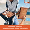 YECCULLO Portable Basketball Tactics Board Coaches Reusable Tactical Whiteboard with