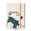 Nici Winter notebook polar bear Bignic with detachable plush-cover, DIN