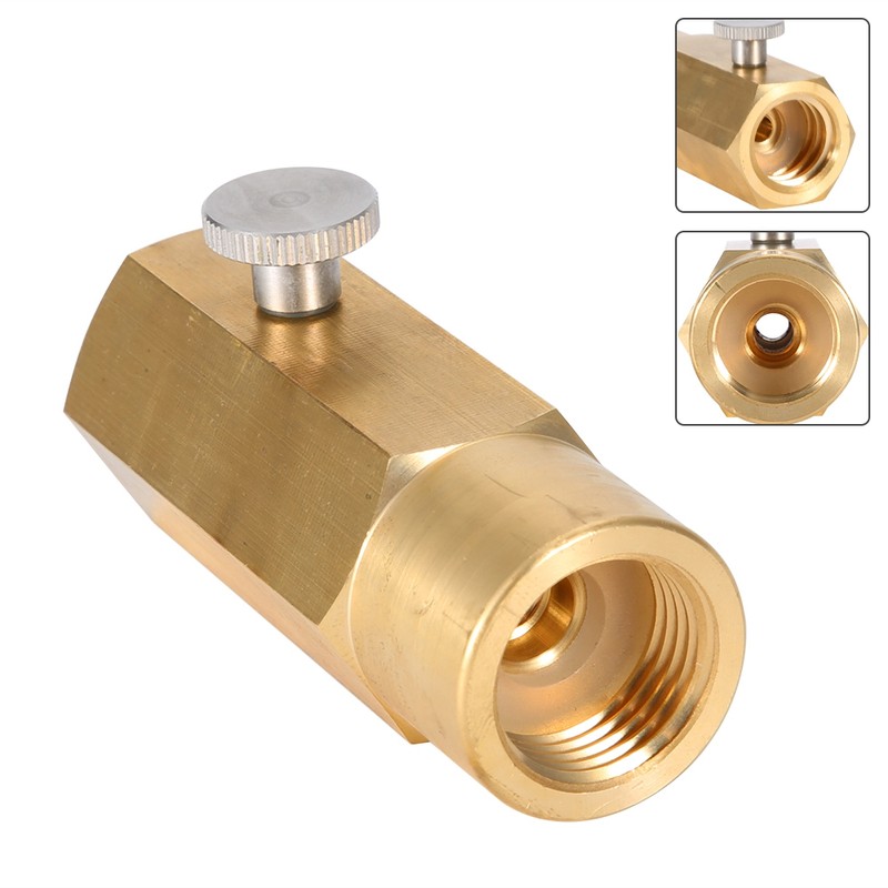Filling SodaStream Tank CO2 Refill Adapter Connector Kit for CGA320